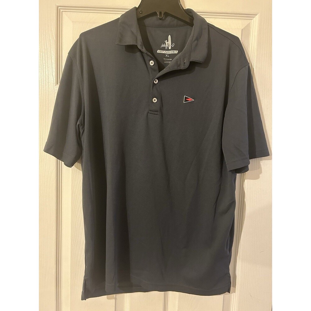 Johnnie o polo xl mens grey prep formance